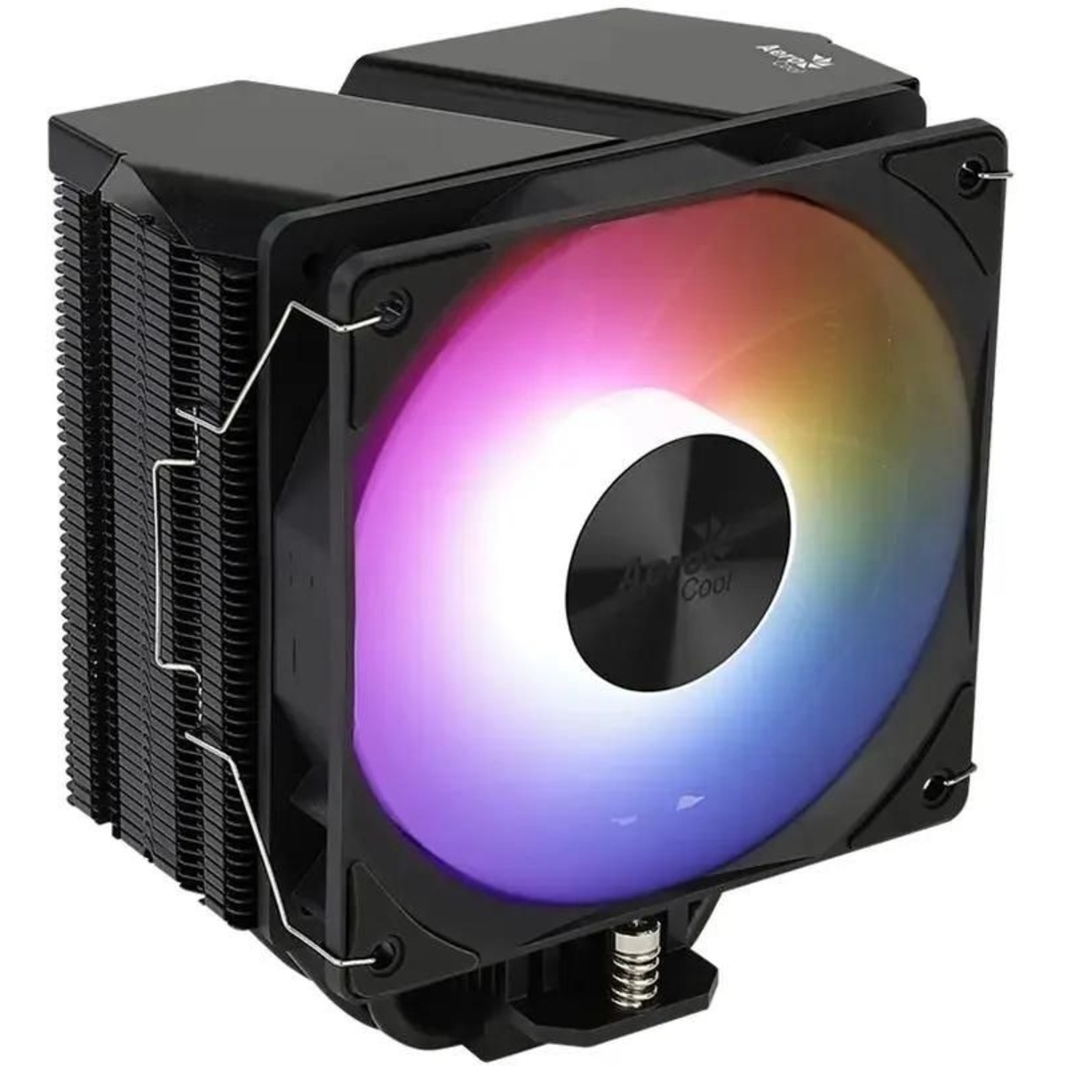 Устройство охлаждения(кулер) Aerocool Rime 4 Soc-AM5/AM4/1151/1200/2066/1700 4-pin Al 230W LED Ret