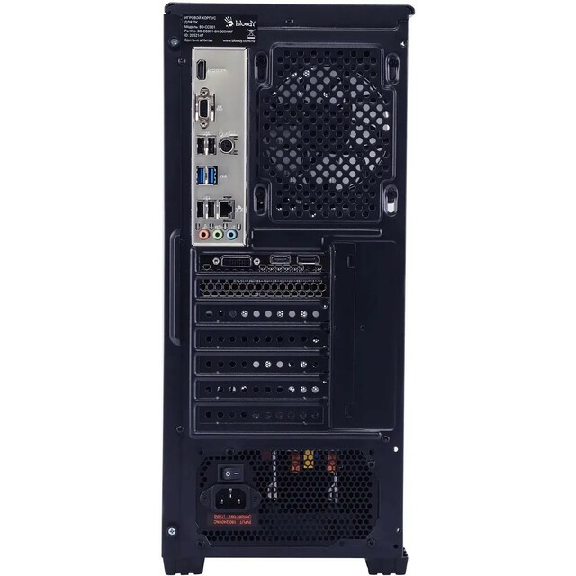 ПК Bloody BD-PC CH61C1 (Core i5 12400F 2.5Ghz/16Gb DDR4/SSD1Tb/NVIDIA GeForce RTX 4060 8Gb/Windows 11 Home/black)