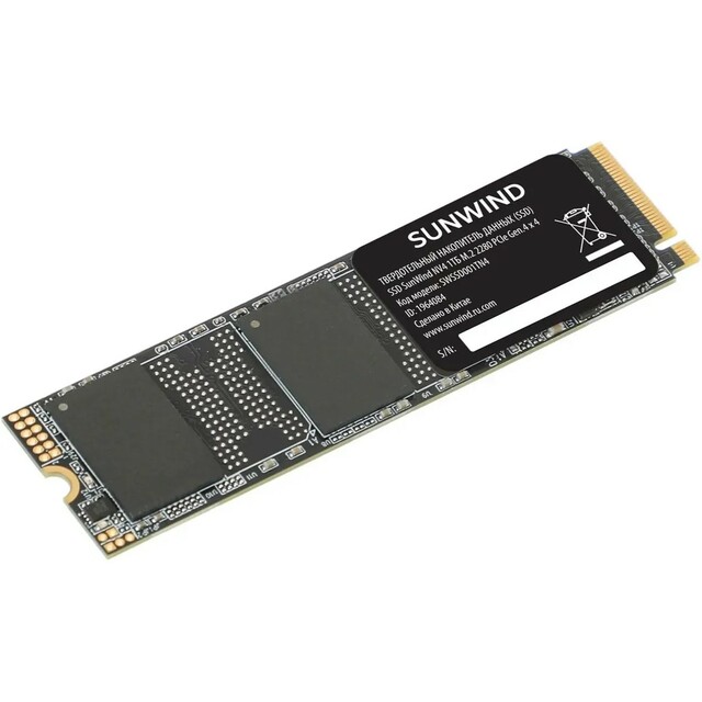 Накопитель SSD SunWind PCIe 4.0 x4 1TB SWSSD001TN4 