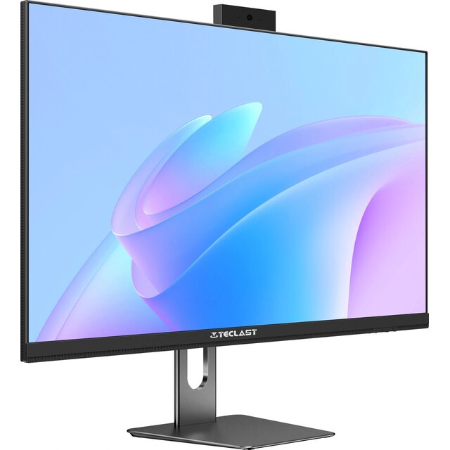 Моноблок Teclast T24 Air (Core i5 14450HX 2.4Ghz / 16Gb DDR4 / SSD512Gb / Intel UHD Graphics / 23.8" / IPS / FHD (1920x1080) / Windows 11 Pro / keyboard+mouse / black / WiFi / BT / Cam) 