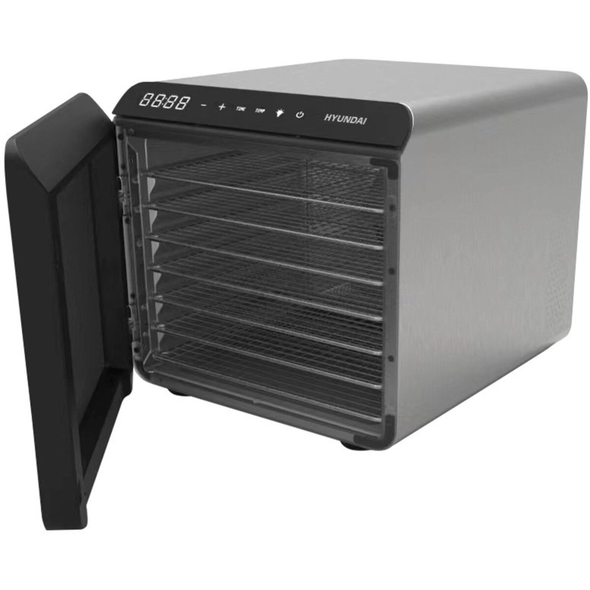 Сушка для фруктов и овощей Hyundai HYFD-8801, черный