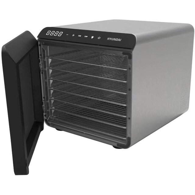 Сушка для фруктов и овощей Hyundai HYFD-8801, черный