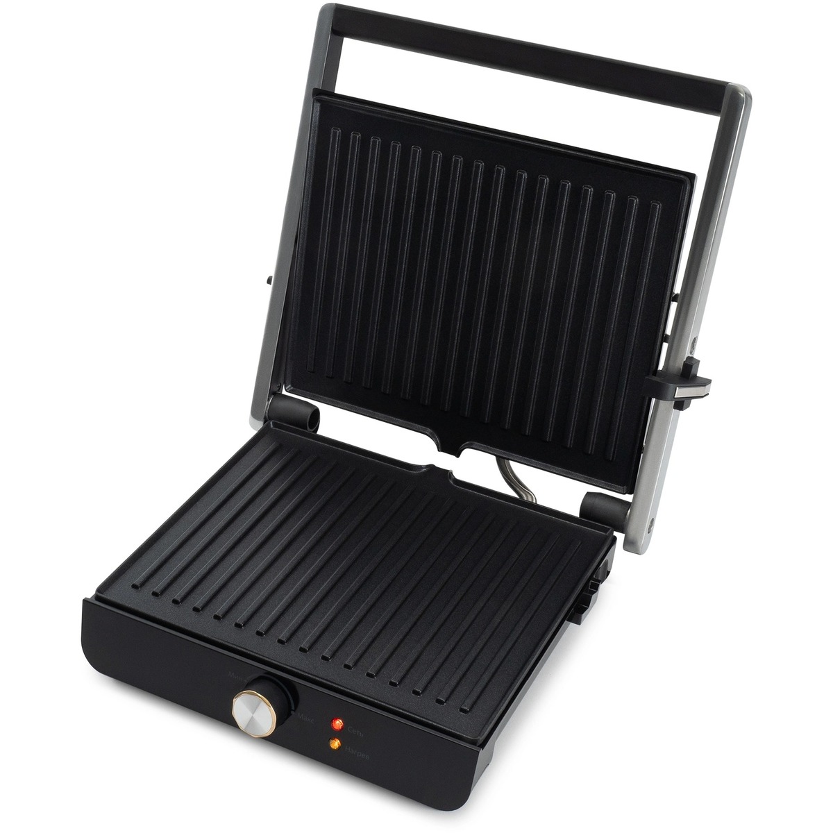 Электрогриль Hyundai HYG-2044, черный