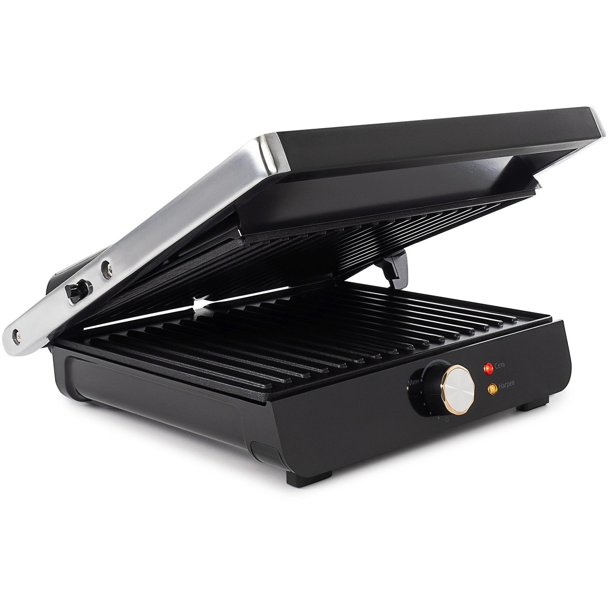 Электрогриль Hyundai HYG-2044, черный