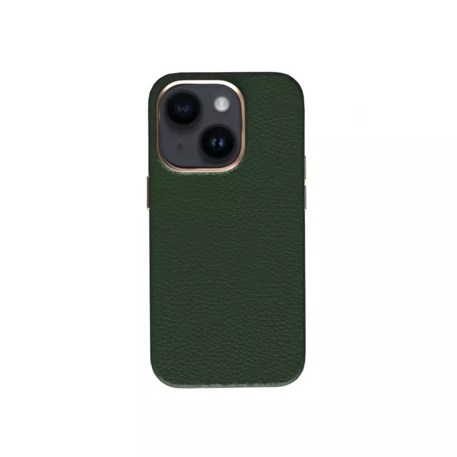 Чехол-накладка Comma Legend Series Magnetic Leather Case для iPhone 14 (Цвет: Green)