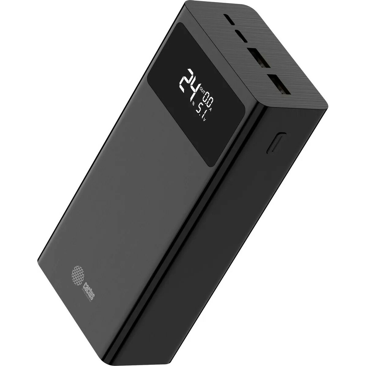 Внешний аккумулятор Cactus CS-PBFSKA-30000 30000mAh, черный