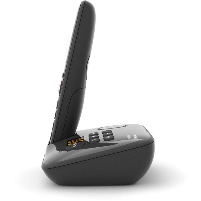 Радиотелефон Dect Gigaset AS690A, черный