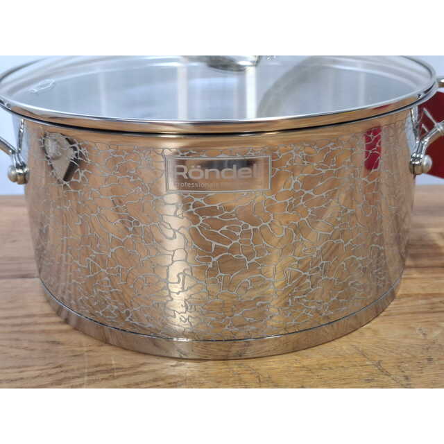 Кастрюля Rondell Vintage RDS-344 (Цвет: Inox)