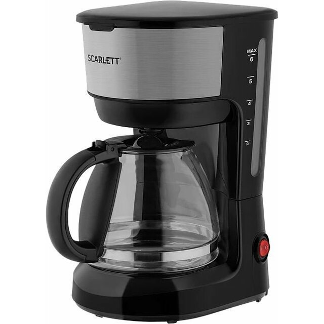 Кофеварка капельная Scarlett SC-CM33012 (Цвет: Black / Inox)