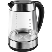 Чайник Scarlett SC-EK27G41 (Цвет: Black/Inox)