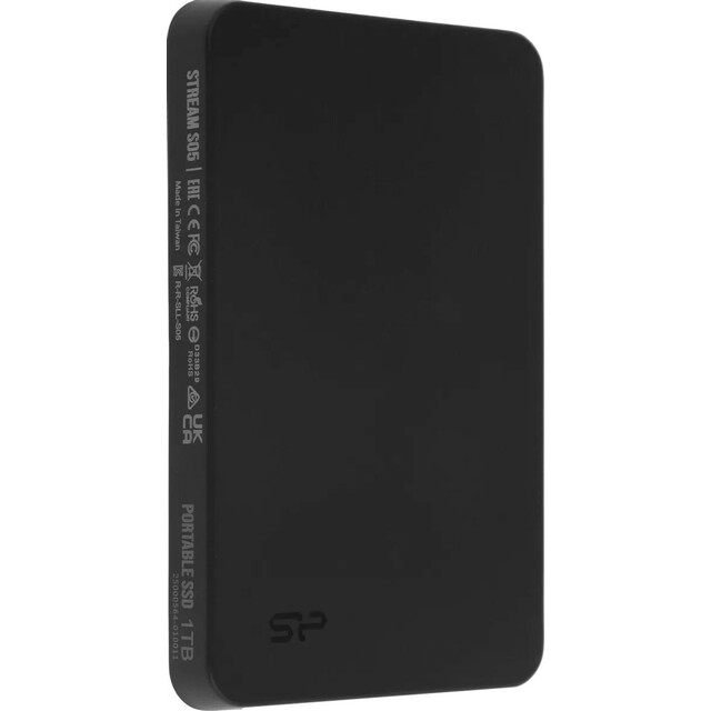 Накопитель SSD Silicon Power USB3.0 1TB SP010TBPSDS05SAK, черный