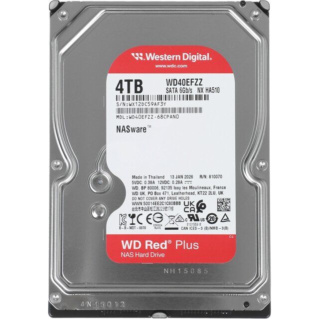 Жесткий диск WD SATA-III 4TB WD40EFZZ
