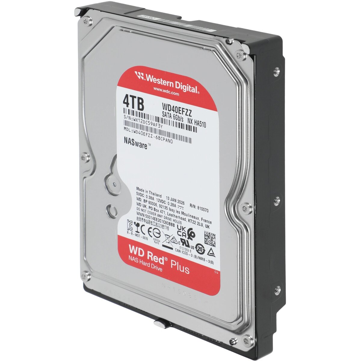 Жесткий диск WD SATA-III 4TB WD40EFZZ