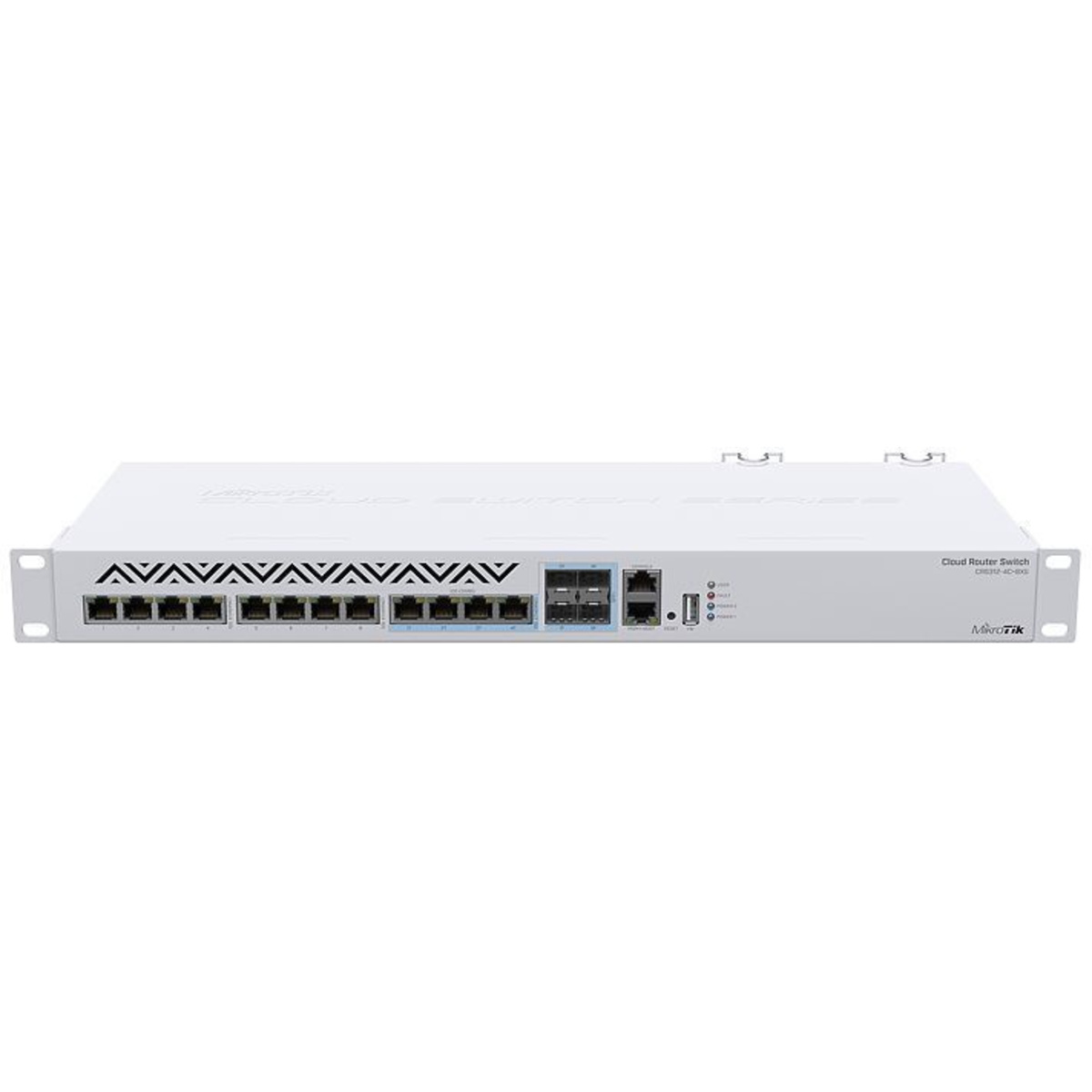Коммутатор управляемый MikroTik CRS312-4C+8XG-RM