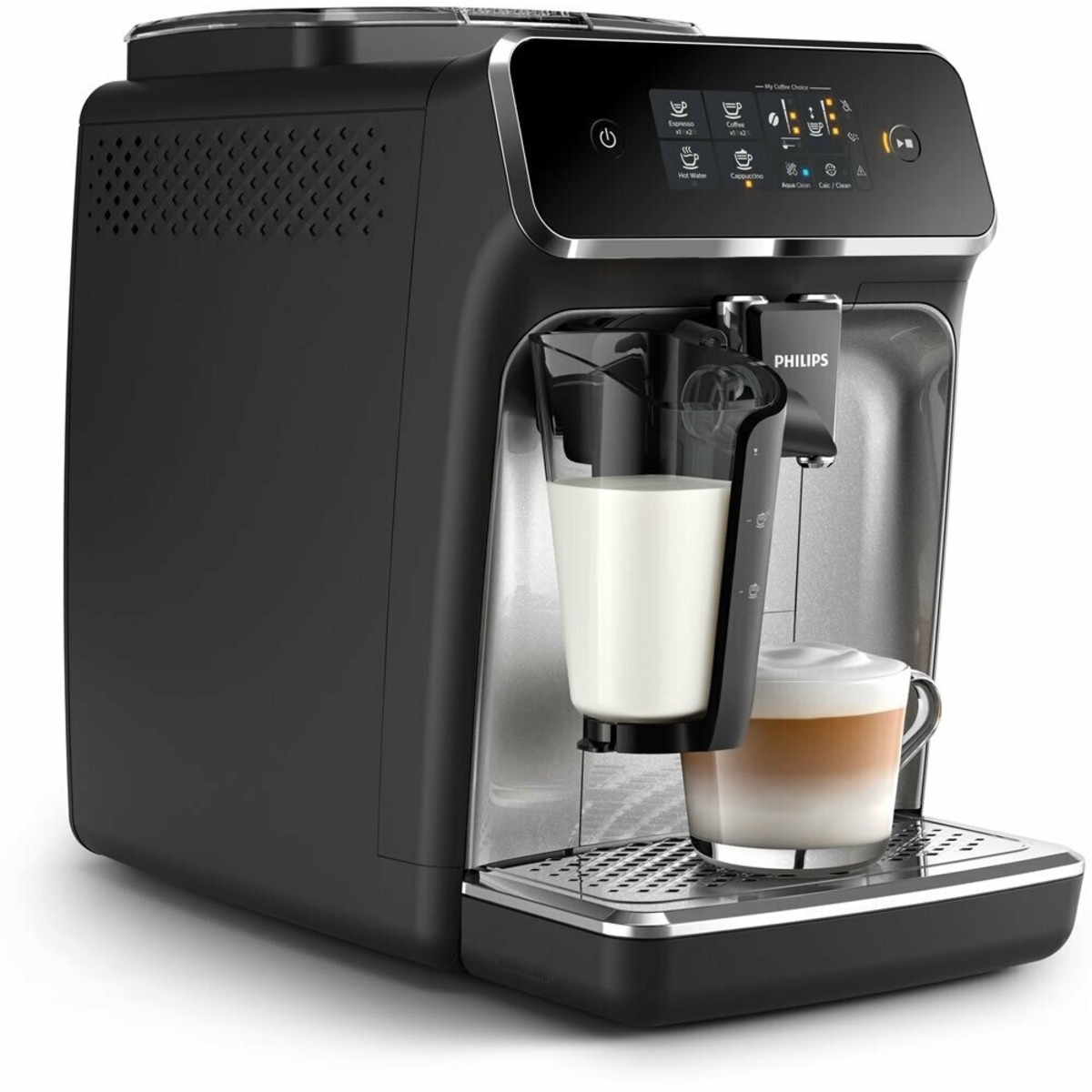 Кофемашина Philips LatteGo EP2236/40 (Цвет: Black/Silver)