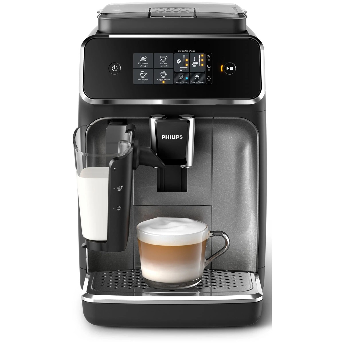 Кофемашина Philips LatteGo EP2236/40 (Цвет: Black/Silver)