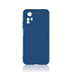 Чехол-накладка Borasco MicroFiber Case для смартфона Xiaomi Redmi Note 12S (Цвет: Blue)
