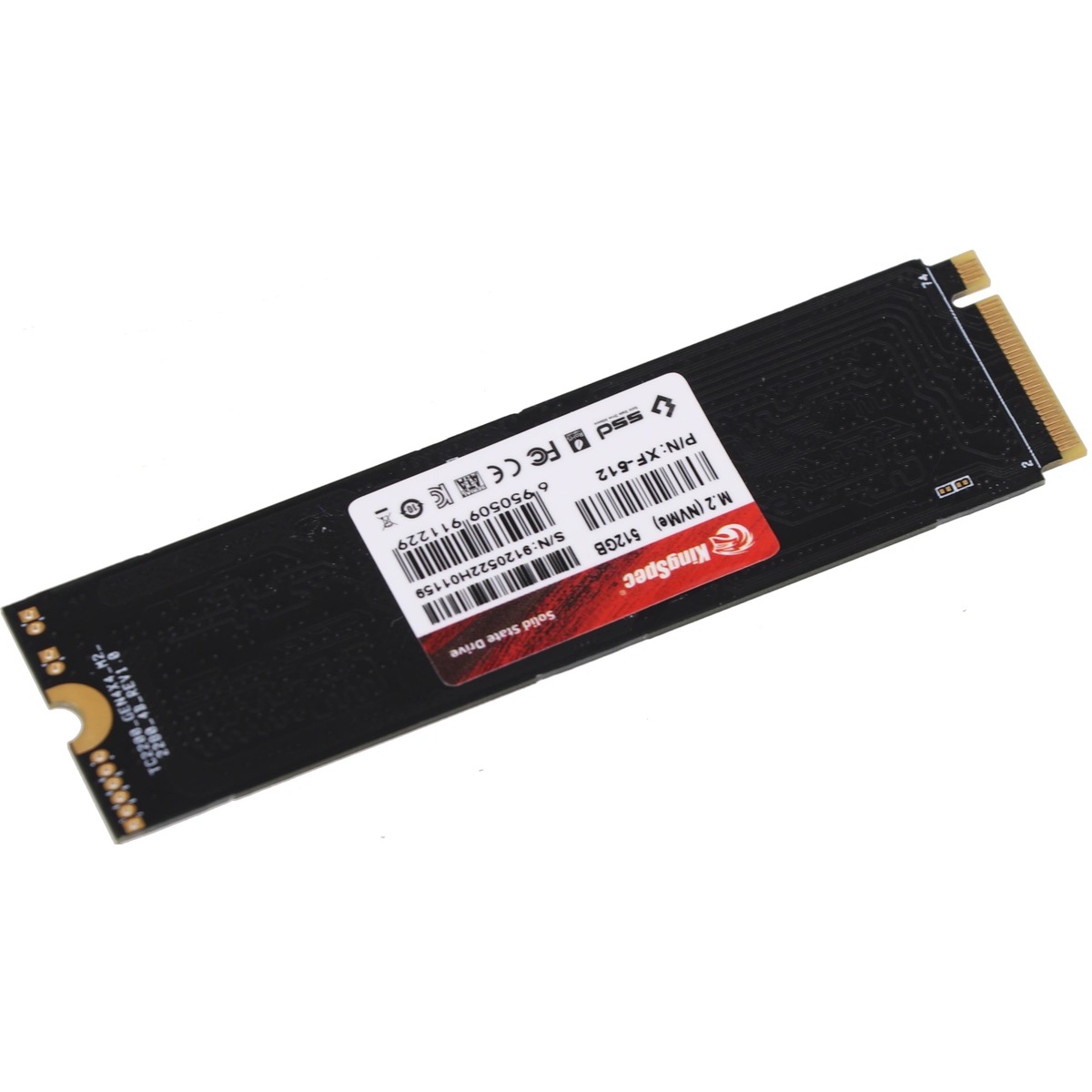 Накопитель SSD Kingspec PCI-E 4.0 x4 512Gb XF-512