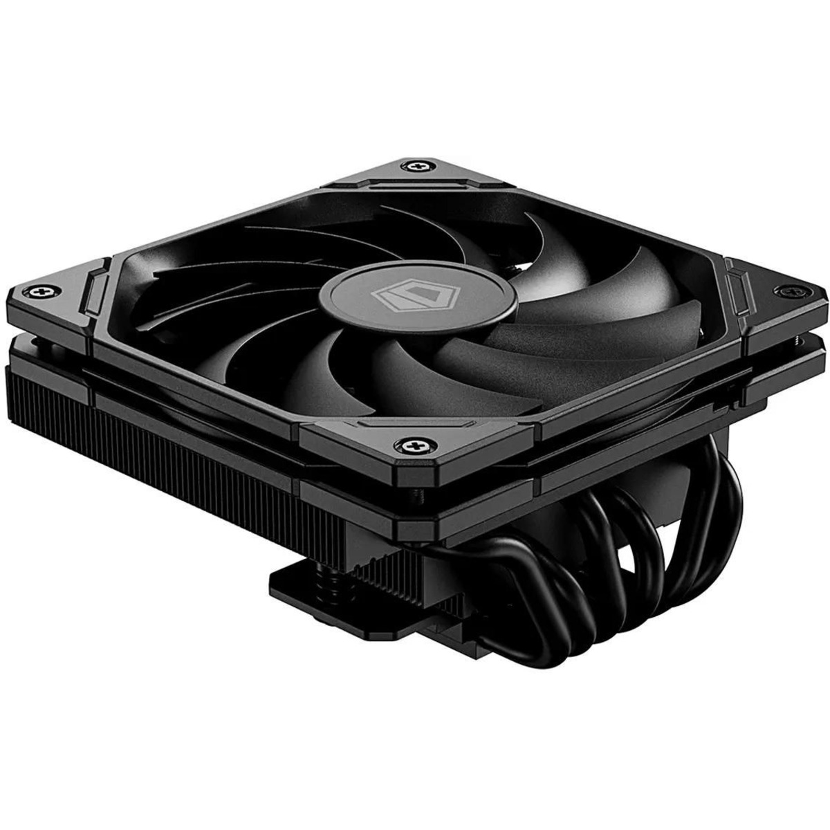 Устройство охлаждения(кулер) ID-Cooling IS-67-XT BLACK Soc-AM5/AM4/1151/1200/1700 4-pin 16-35dB Al+Cu 150W 500gr Ret