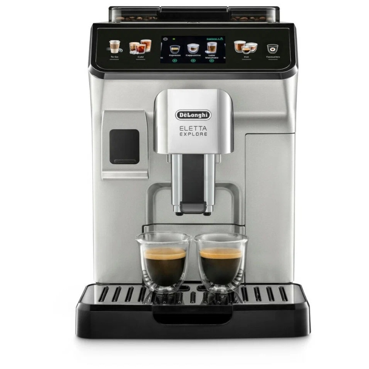 Кофемашина DeLonghi Eletta Explore ECAM450.55 S (Цвет: Silver / Black)