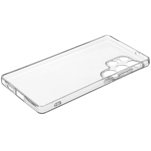 Чехол-накладка Borasco Silicone Case для Samsung Galaxy S25 Ultra, прозрачный