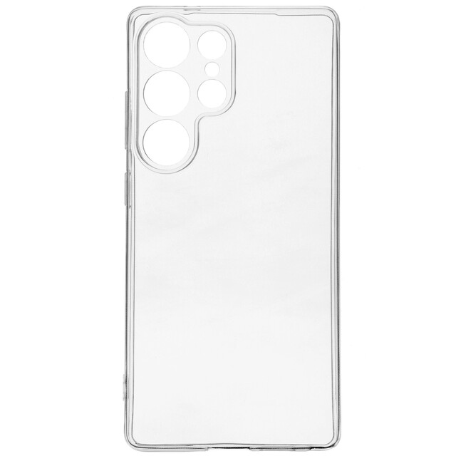 Чехол-накладка Borasco Silicone Case для Samsung Galaxy S25 Ultra, прозрачный
