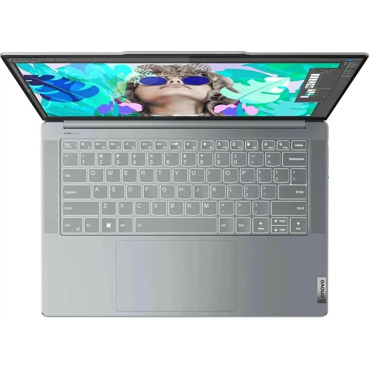 Ноутбук Lenovo Yoga Slim 7 14APU8 (Ryzen 5 7640S 4.3Ghz / 16Gb LPDDR5x / SSD512Gb / AMD Radeon 760M / 14.5