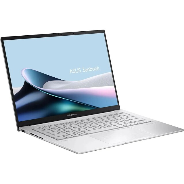 Ноутбук Asus Zenbook 14 OLED UX3405MA-QD988 (Intel Core Ultra 5 125H 1.2Ghz/16Gb LPDDR5x/SSD 512Gb/Intel Arc/14 /OLED/FHD+ (1920x1200)/noOS/silver/WiFi/BT/Cam)