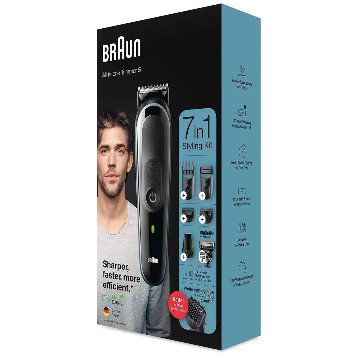 Триммер Braun MGK 5345 (Цвет: Black)