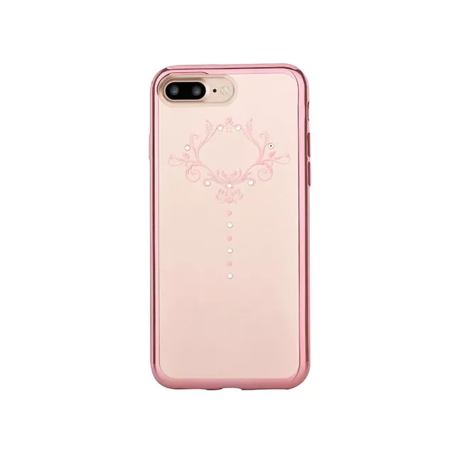 Чехол-накладка Devia Crystal Iris Soft Case для смартфона iPhone 7 Plus/8 Plus (Цвет: Rose Gold)
