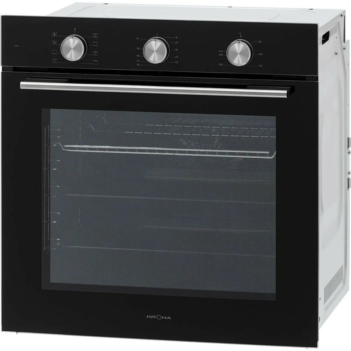 Духовой шкаф Krona BIRNE 60 BL, черный
