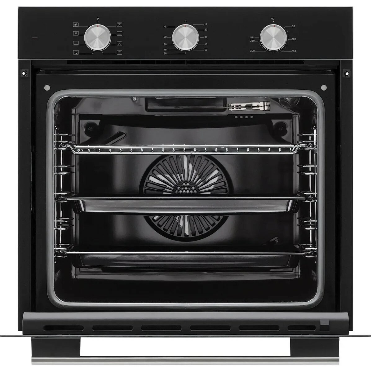 Духовой шкаф Krona BIRNE 60 BL, черный