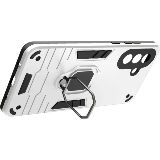 Чехол-накладка Borasco Anti-Shock Case для смартфона Samsung Galaxy A57, серебристый