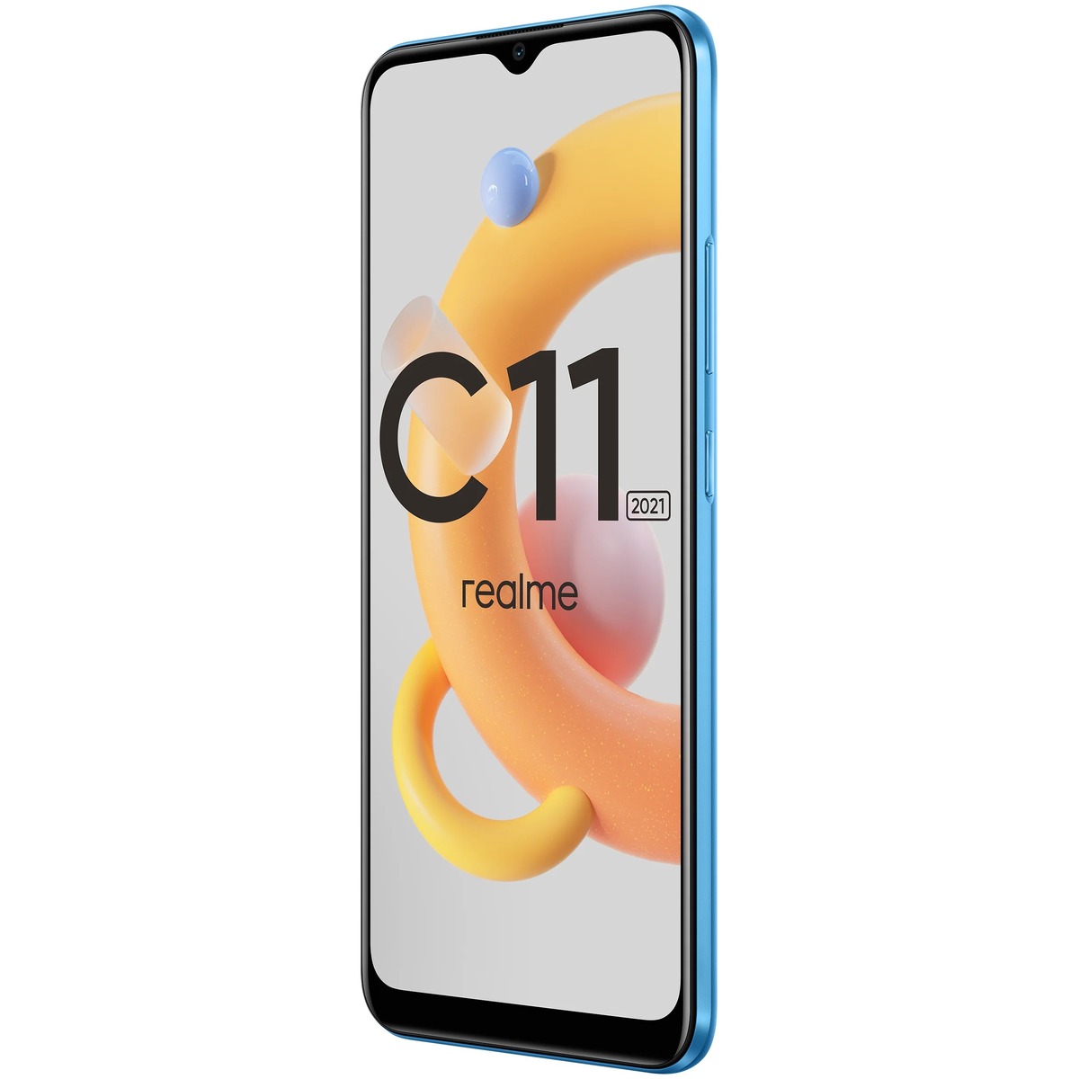 Смартфон realme C11 2021 2 / 32Gb (NFC) (Цвет: Cool Blue)