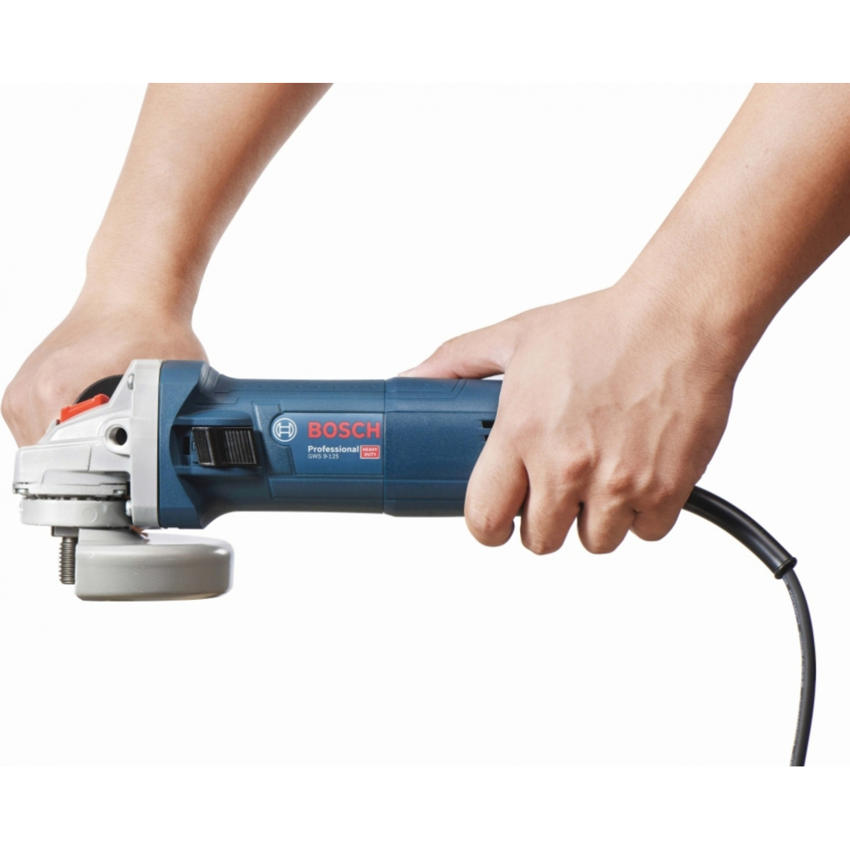 Углошлифовальная машина Bosch GWS 9-125 (Цвет: Blue)