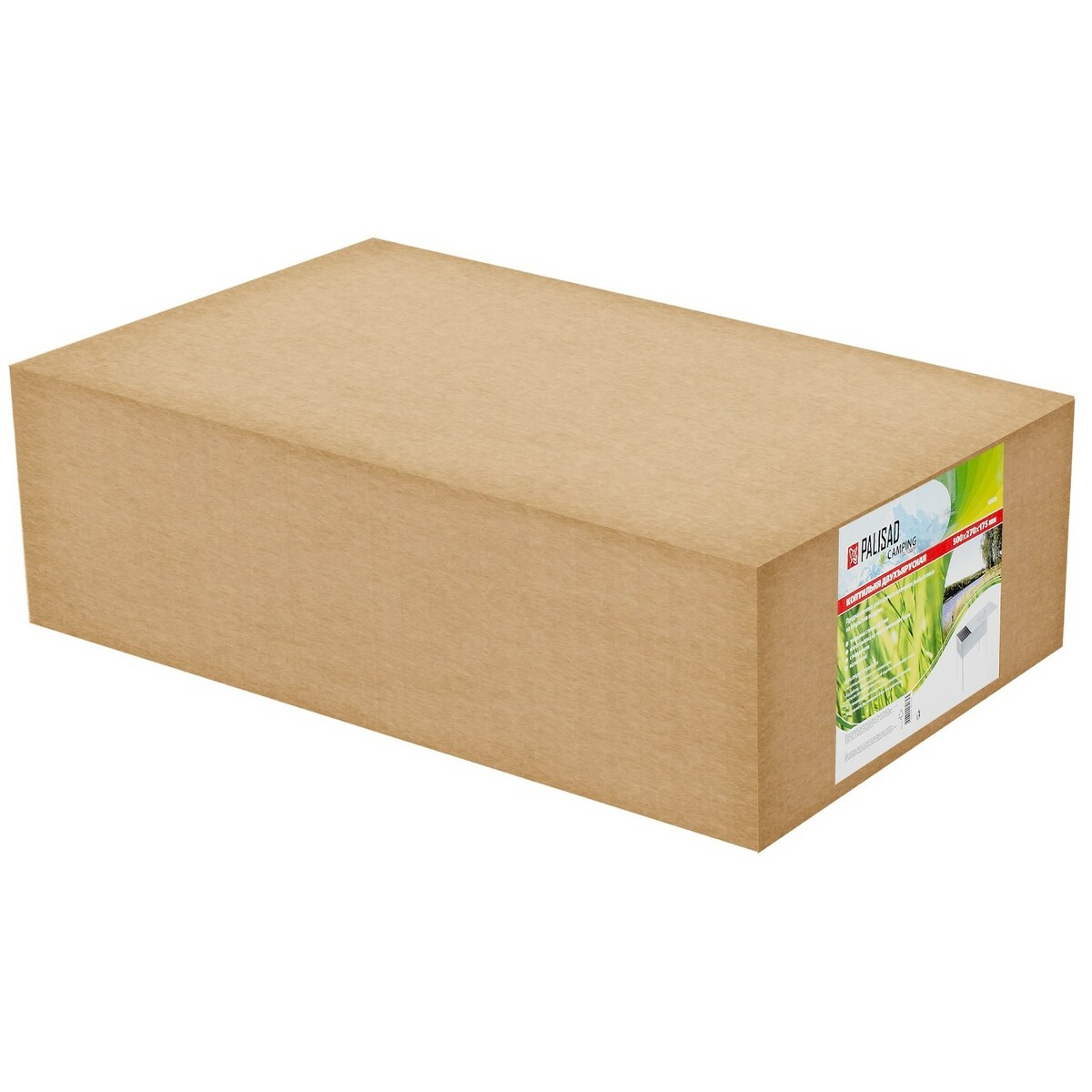 Коптильня двухъярусная PALISAD Camping 500x270x175 мм (Цвет: Inox)