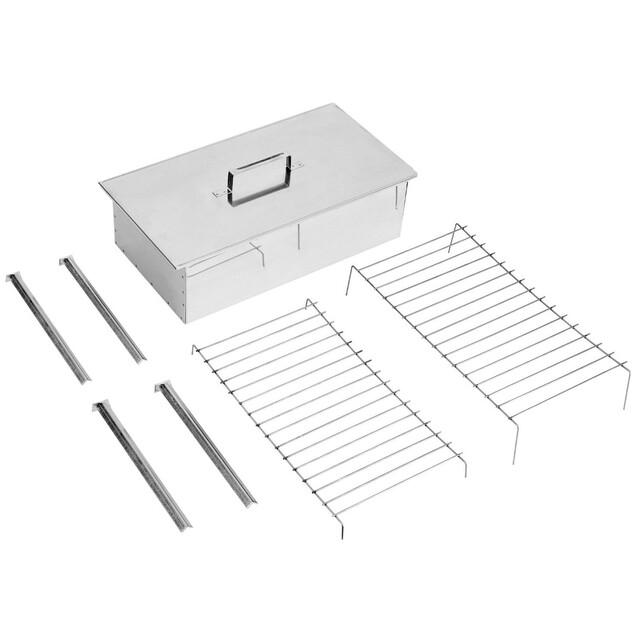 Коптильня двухъярусная PALISAD Camping 500x270x175 мм (Цвет: Inox)