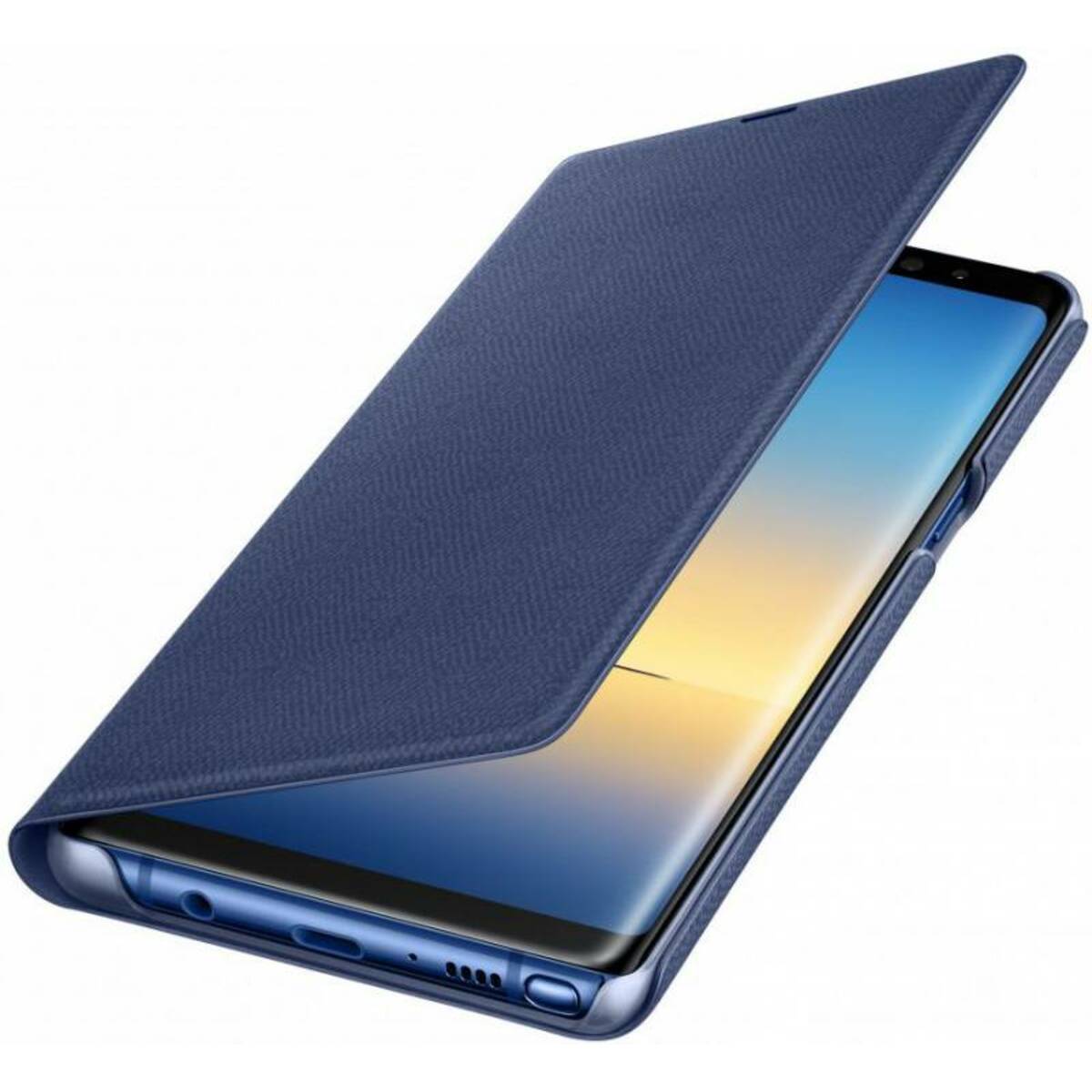 Чехол-книжка Samsung LED View Cover для смартфона Samsung Galaxy Note 8 (Цвет: Dark Blue)