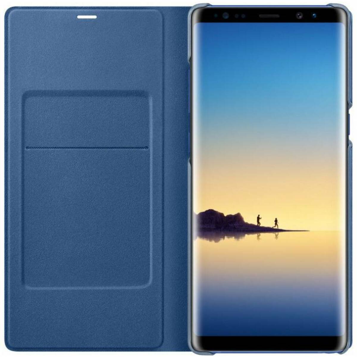 Чехол-книжка Samsung LED View Cover для смартфона Samsung Galaxy Note 8 (Цвет: Dark Blue)