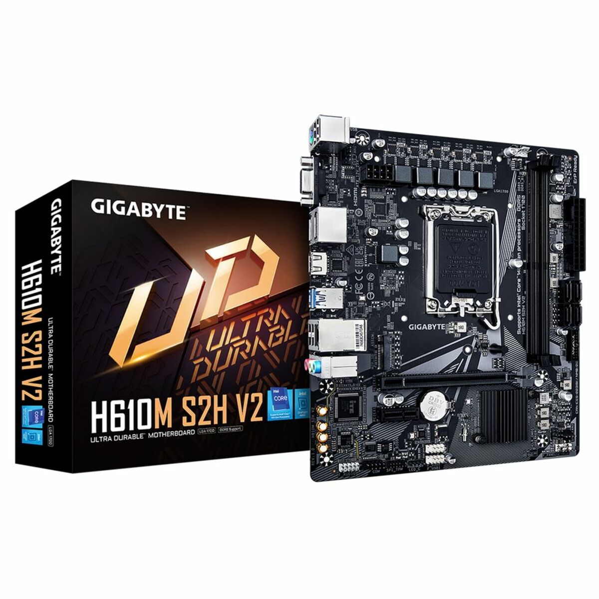 Материнская плата Gigabyte H610M S2H V2