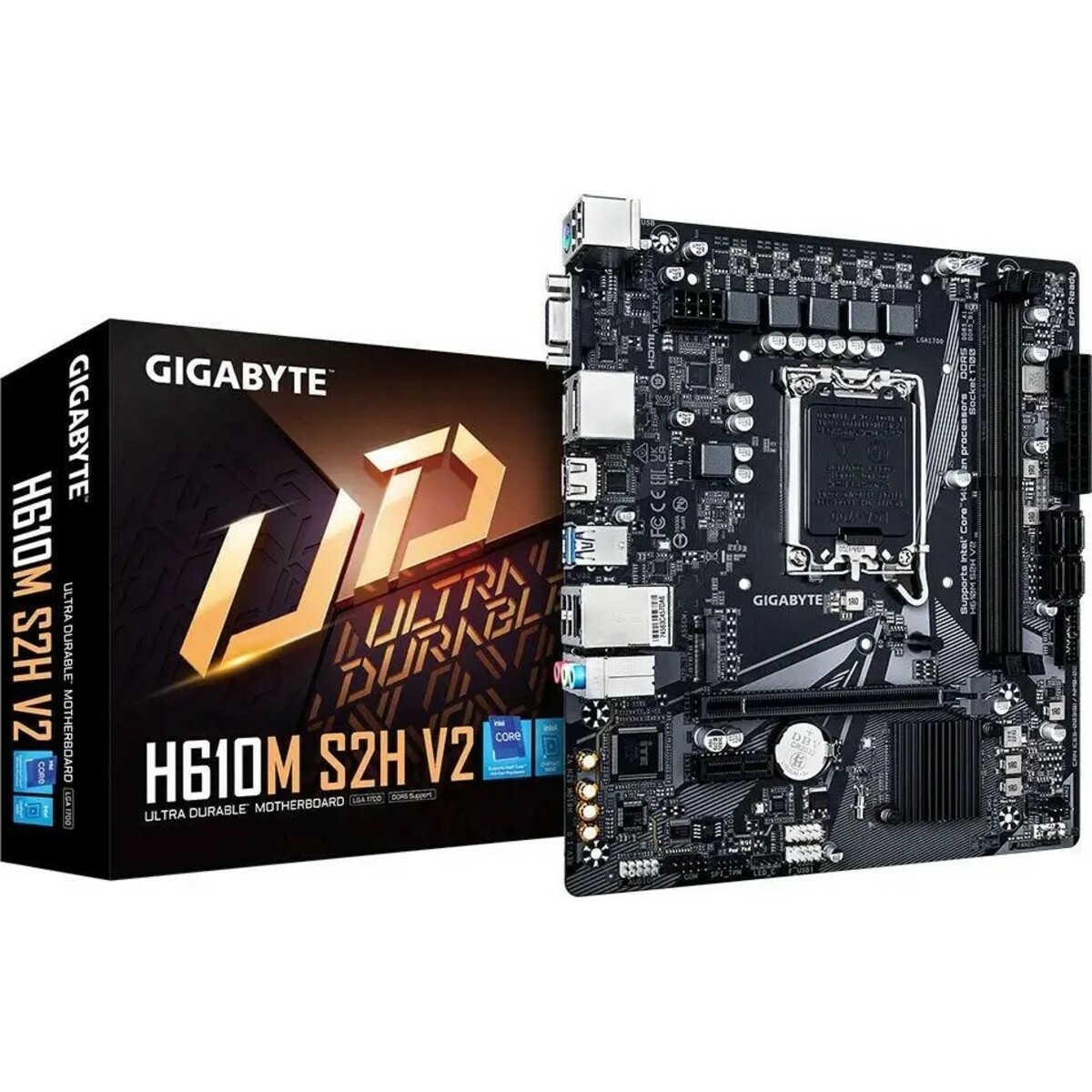 Материнская плата Gigabyte H610M S2H V2