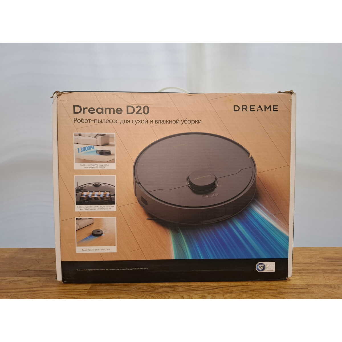 Робот-пылесос Dreame D20, черный