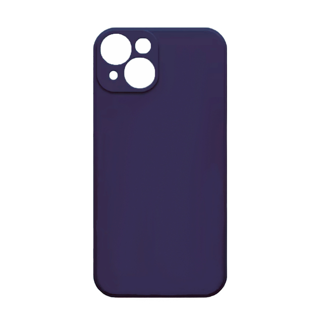 Чехол-накладка Borasco MicroFiber Case для смартфона iPhone 15 Plus (Цвет: Violet)