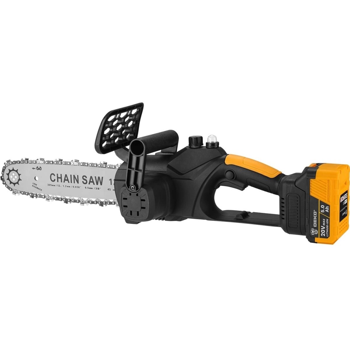 Электрическая цепная пила Deko DKCHS 20-12 (Цвет: Yellow)