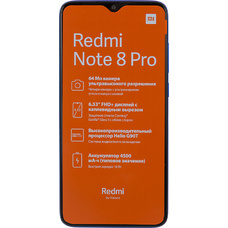 Смартфон Xiaomi Redmi Note 8 Pro 6/128Gb RU (Цвет: Ocean Blue)