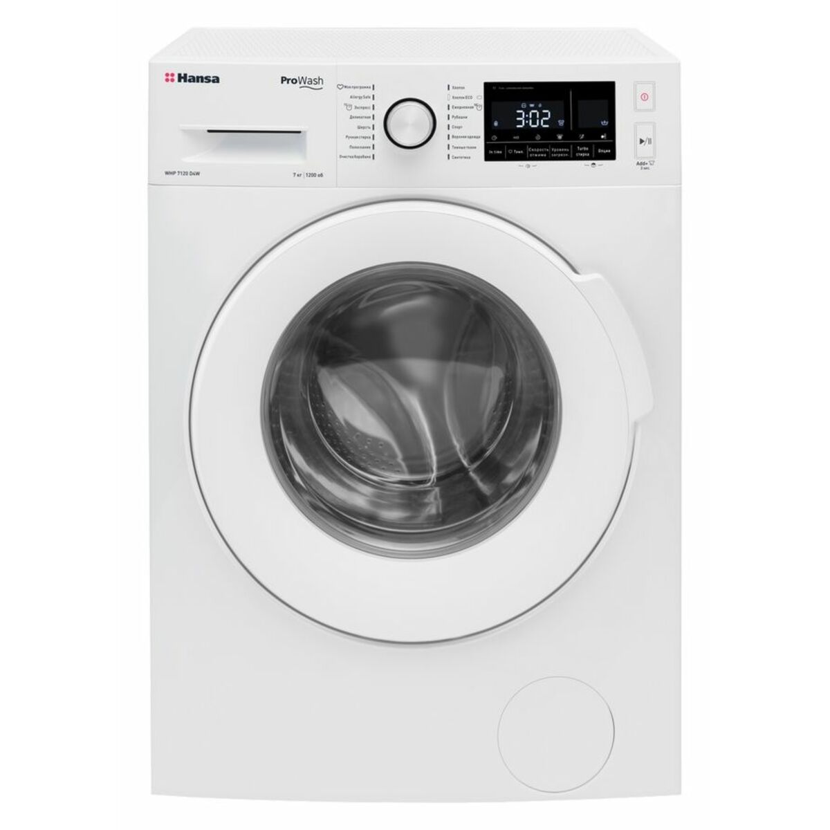 Стиральная машина Hansa WHP 7120 D4W (Цвет: White)