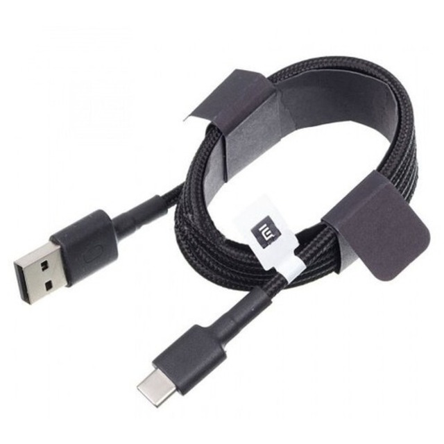 Кабель Mi Braided USB Type-C Cable 100см, черный (SJV4109GL) Кабель Mi Braided USB Type-C Cable 100см, черный (SJV4109GL)