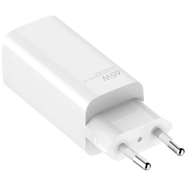 Устройство зарядное сетевое Xiaomi 65W GaN Charger (Type-A + Type-C), белый