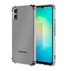 Чехол-накладка Borasco Bumper Case для смартфона Samsung Galaxy A06 (Цвет: Clear)