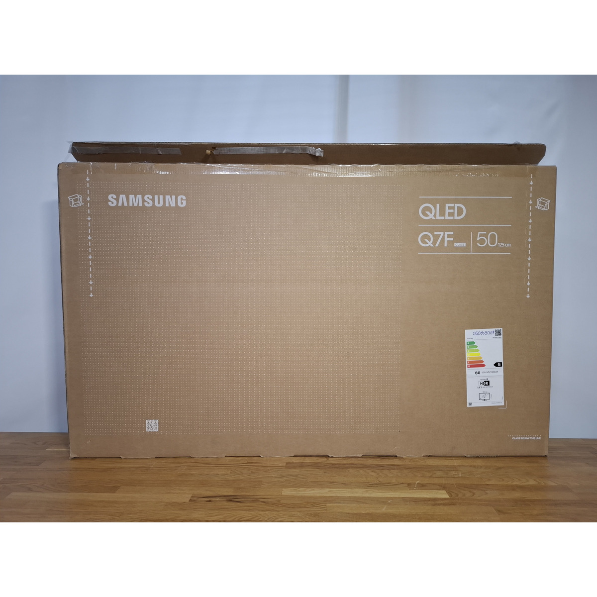 Телевизор Samsung 50" QE50Q7FAAUXRU, черный